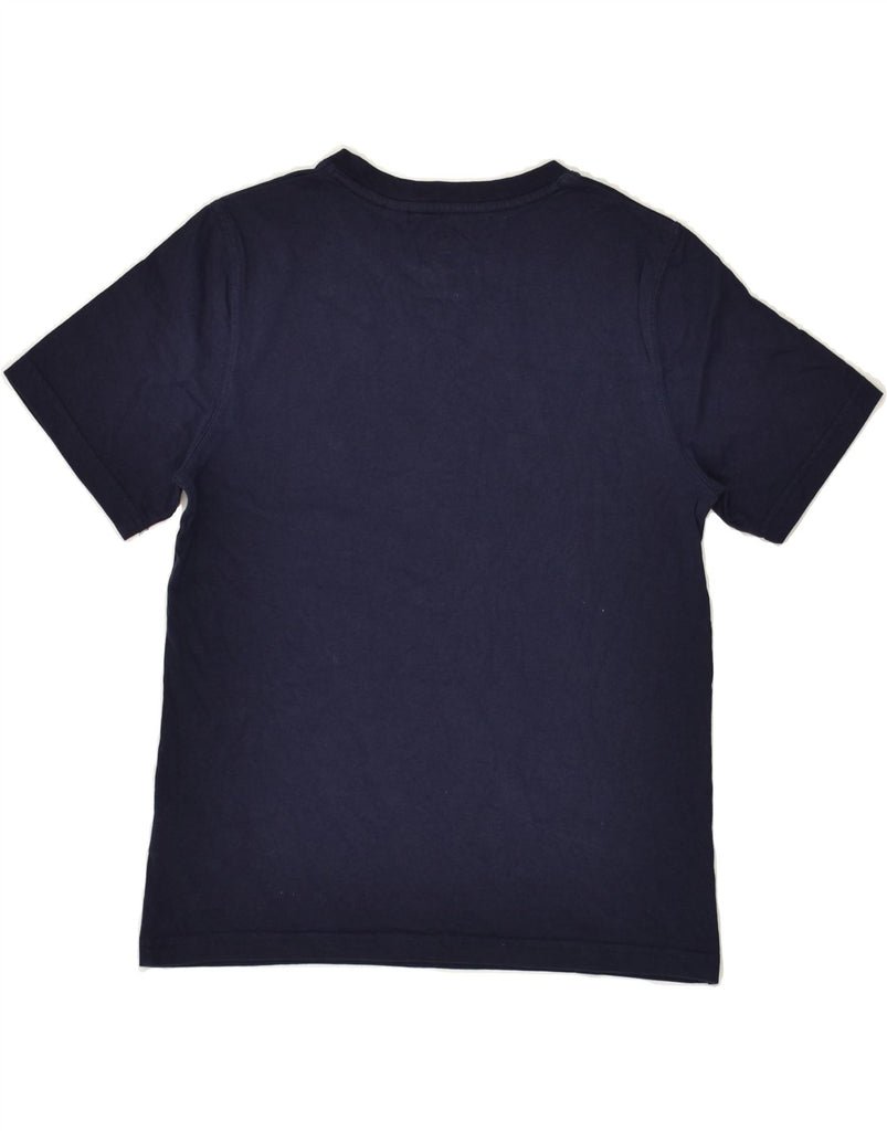 TIMBERLAND Boys Graphic T-Shirt Top 9-10 Years Navy Blue Cotton | Vintage Timberland | Thrift | Second-Hand Timberland | Used Clothing | Messina Hembry 