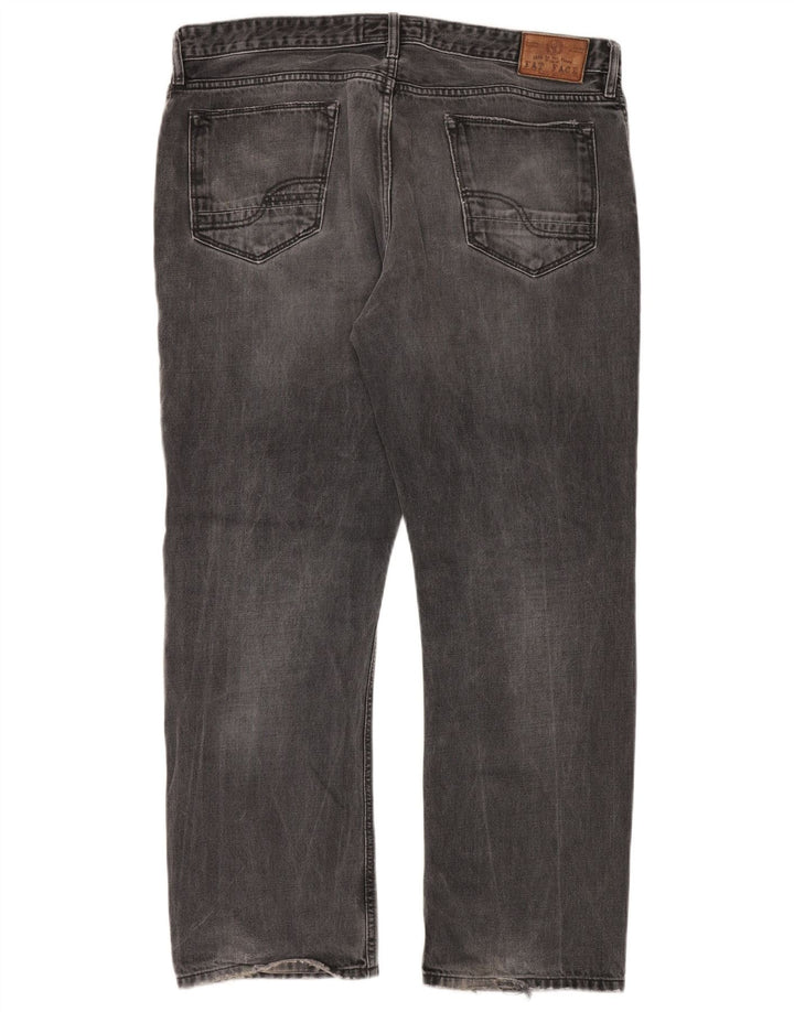 Fat Face Mens Straight Jeans W38 L30 Grey Cotton