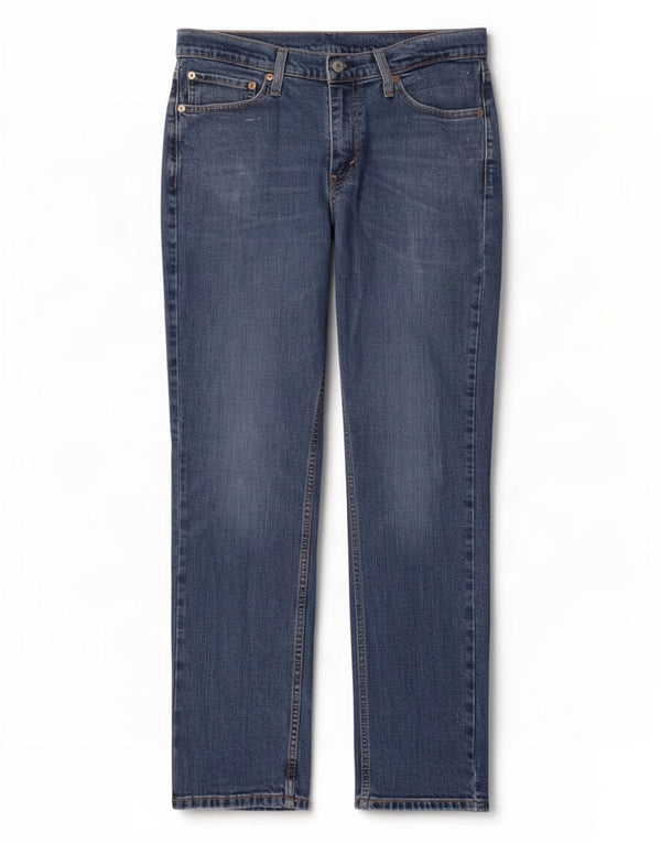 Levi's Mens 511 Slim Jeans W32 L32 Blue Cotton