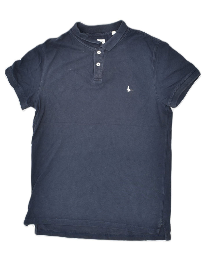 JACK WILLS Mens Polo Shirt Medium Navy Blue Cotton | Vintage Jack Wills | Thrift | Second-Hand Jack Wills | Used Clothing | Messina Hembry 