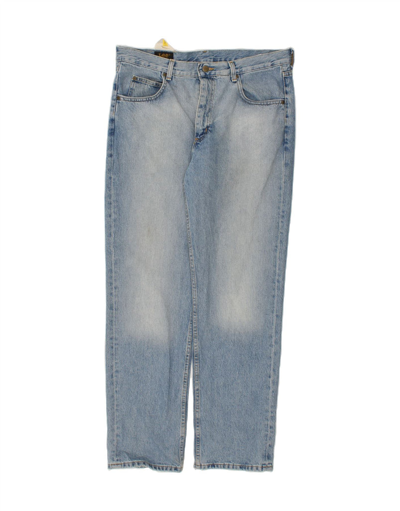 LEE Mens Chicago Straight Jeans W36 L30 Blue Cotton Vintage Lee and Second-Hand Lee from Messina Hembry 
