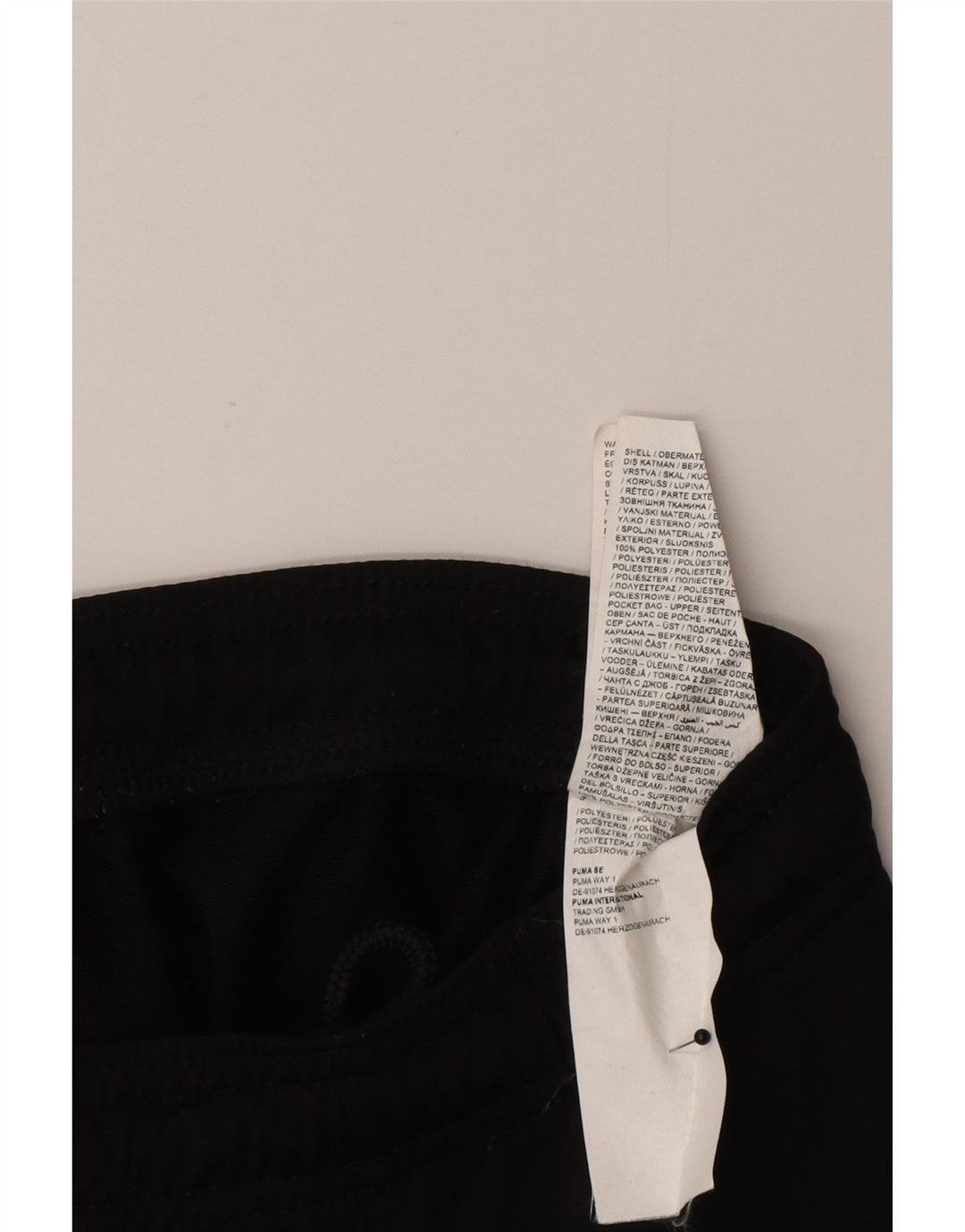 Puma Mens Tracksuit Trousers Joggers Small  Black Polyester