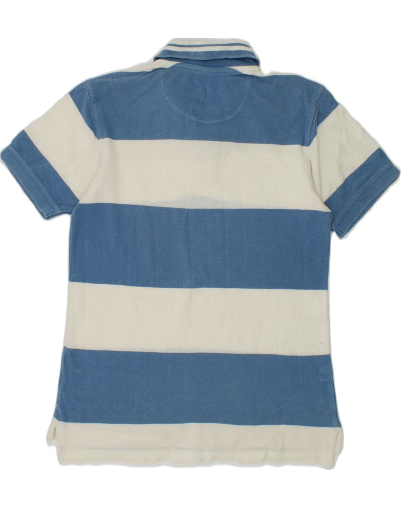 GAP Boys Polo Shirt 6-7 Years Blue Striped Cotton | Vintage Gap | Thrift | Second-Hand Gap | Used Clothing | Messina Hembry 