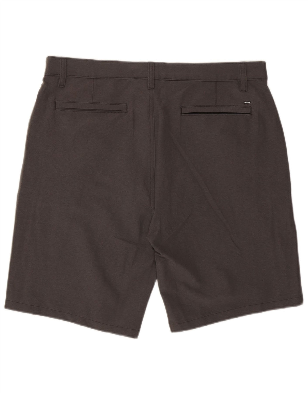 Hurley Mens Chino Shorts W36 Large Grey Polyacrylic