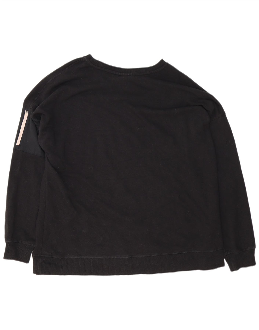 Reebok Mens Graphic Sweatshirt Jumper XL Black