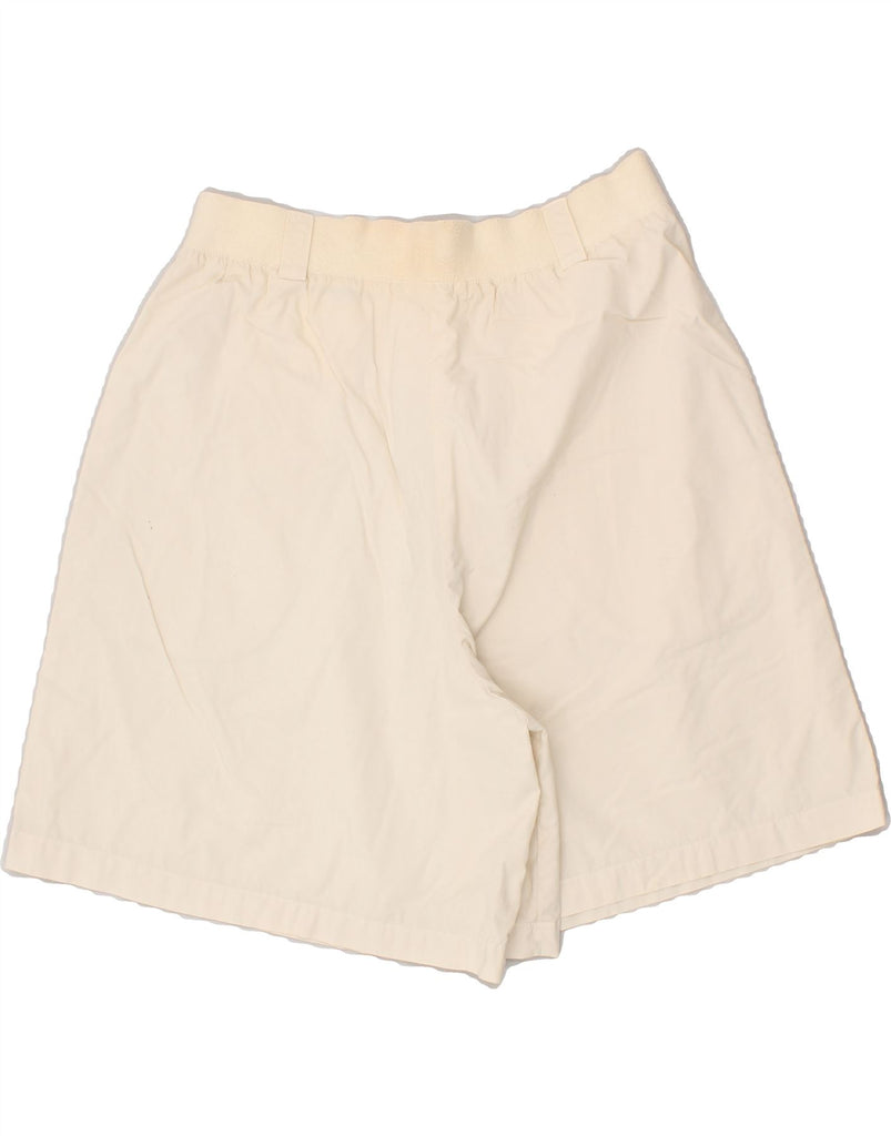 RIFLE Womens High Waist Chino Shorts IT 46 Large W30 Beige Cotton | Vintage Rifle | Thrift | Second-Hand Rifle | Used Clothing | Messina Hembry 