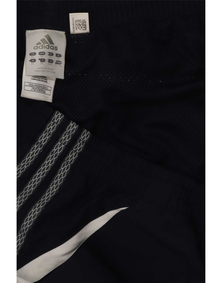 Adidas Mens Climacool Sport Shorts XL Navy Blue Colourblock Polyester