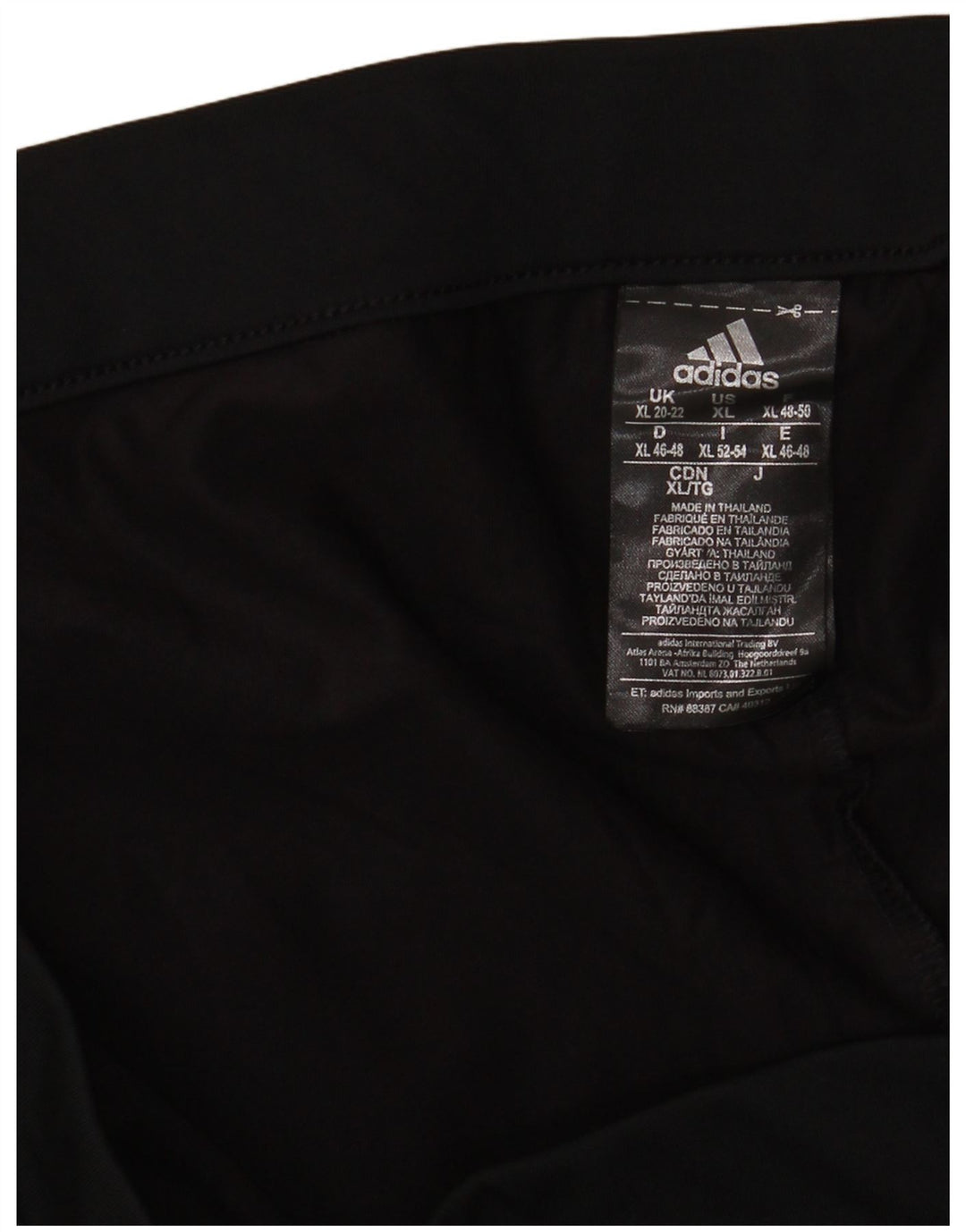 ADIDAS Womens Climalite Skort UK 20/22 XL  Black Polyester