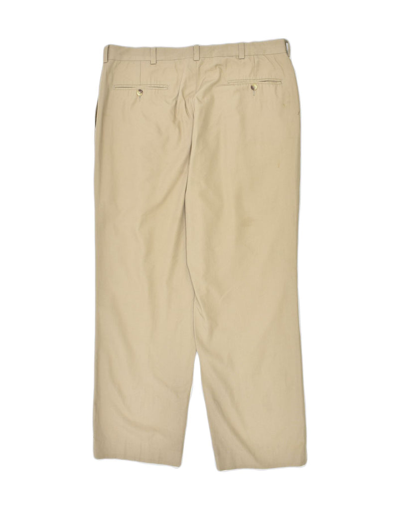 NAUTICA Mens Pegged Casual Trousers W36 L29 Beige Cotton | Vintage | Thrift | Second-Hand | Used Clothing | Messina Hembry 