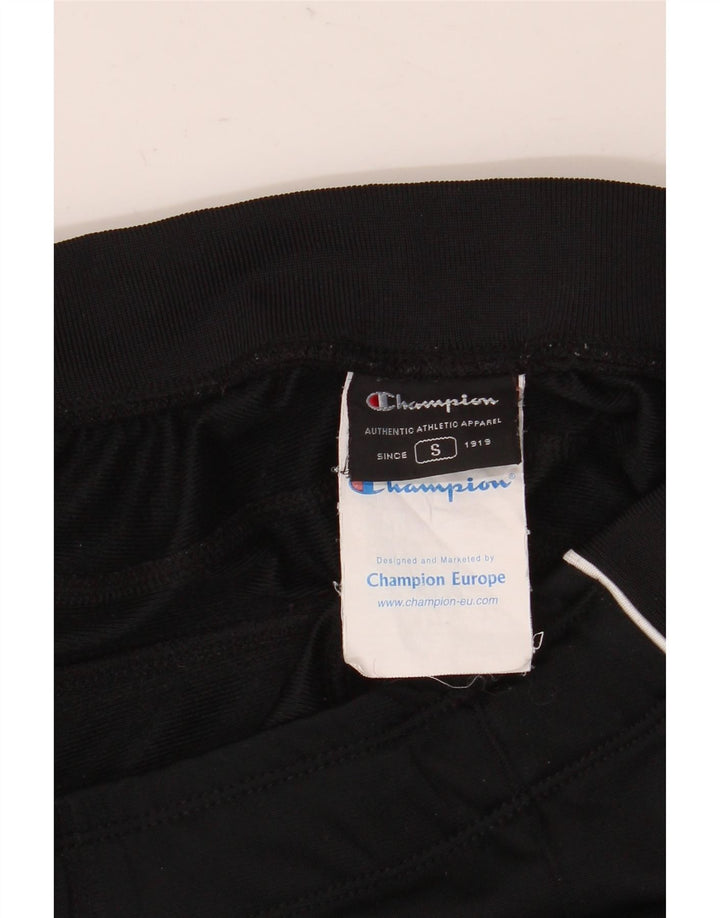 Champion Womens Tracksuit Trousers Joggers UK 10 Small  Black Polyester