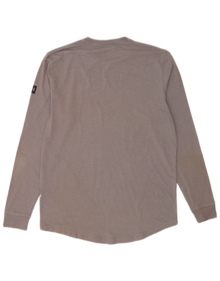 Under Armour Mens Graphic Top Long Sleeve Medium Grey