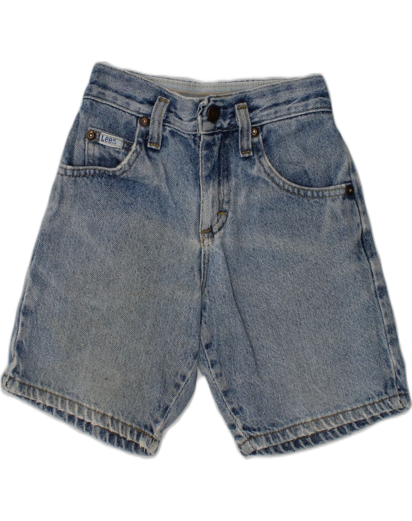 LEE Girls Slim Denim Shorts 3-4 Years W20 Blue Cotton | Vintage Lee | Thrift | Second-Hand Lee | Used Clothing | Messina Hembry 