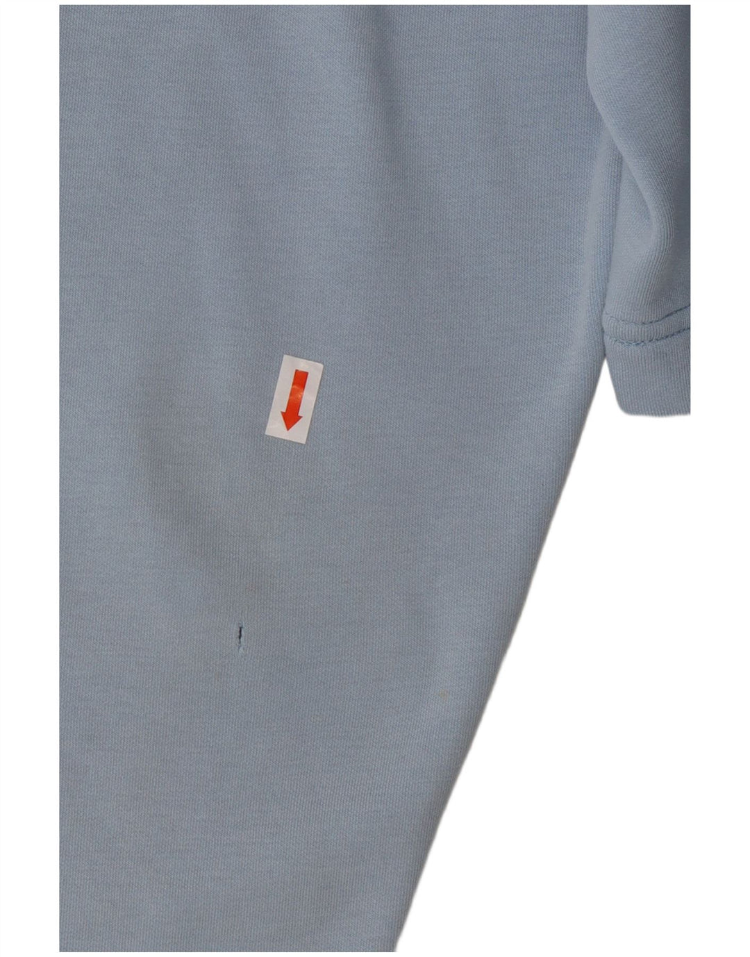 NIKE Womens Oversized Crop Graphic Sweatshirt Jumper UK 10 Small Blue