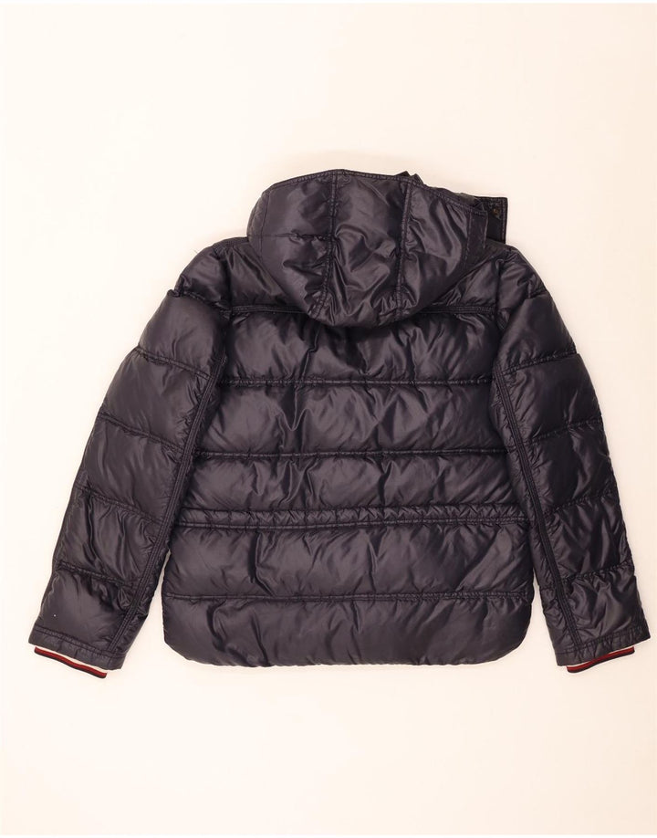 Marina Yachting Mens Hooded Padded Jacket IT 50 Large Navy Blue Polyamide