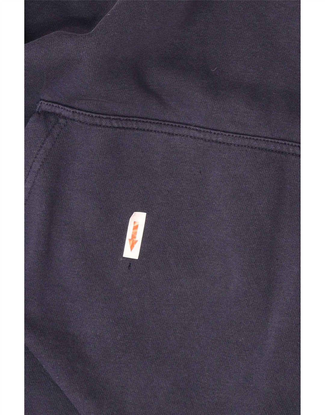 Nike Mens Hoodie Jumper Large Navy Blue Cotton