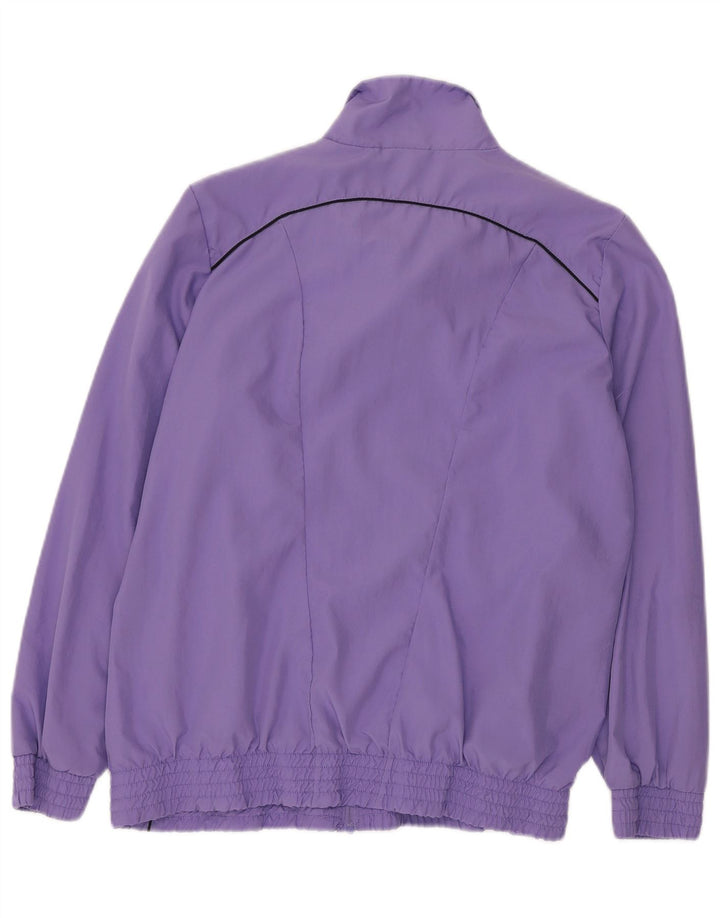 Puma Womens Tracksuit Top Jacket UK 18 XL  Purple