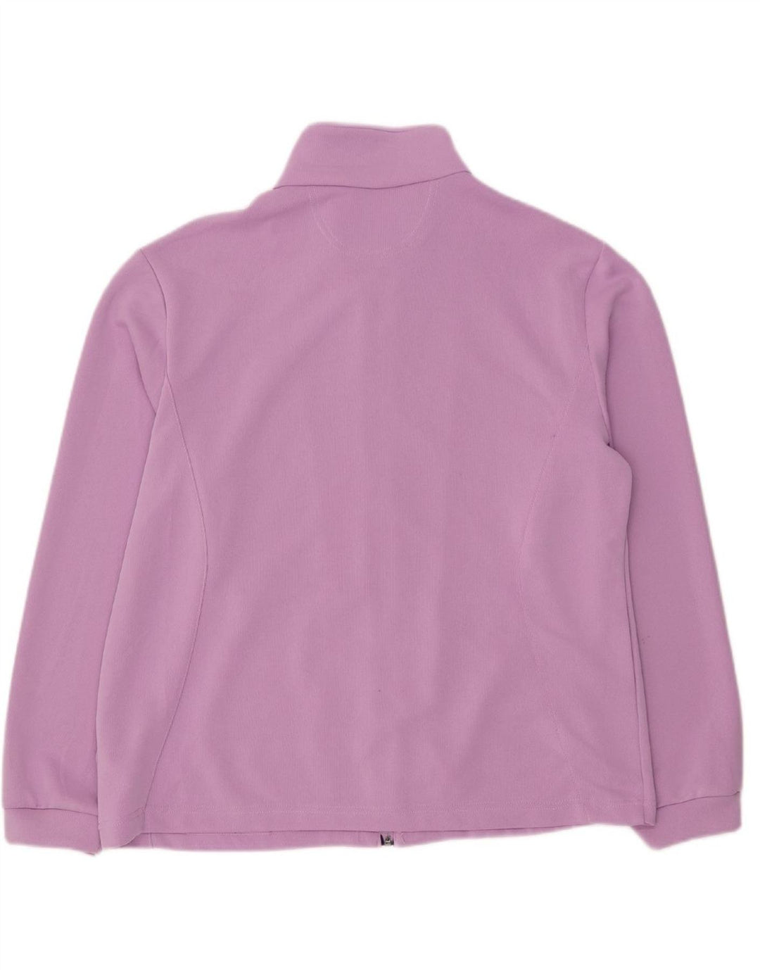 LOTTO Womens Tracksuit Top Jacket UK 22 3XL Purple Polyester