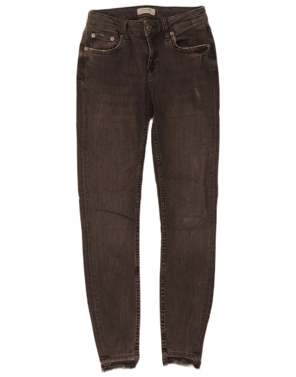 Zara Womens Skinny Jeans EU 36 XS W26 L28 Grey