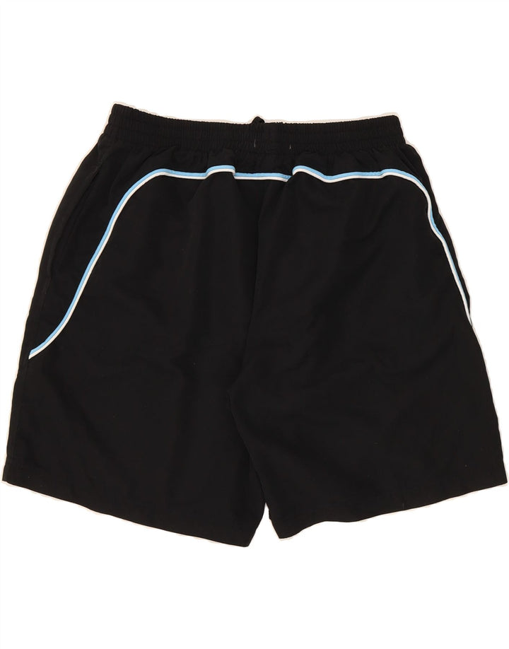 KAPPA Boys Sport Shorts 15-16 Years 2XL  Black Polyester Vintage Kappa and Second-Hand Kappa from Messina Hembry 