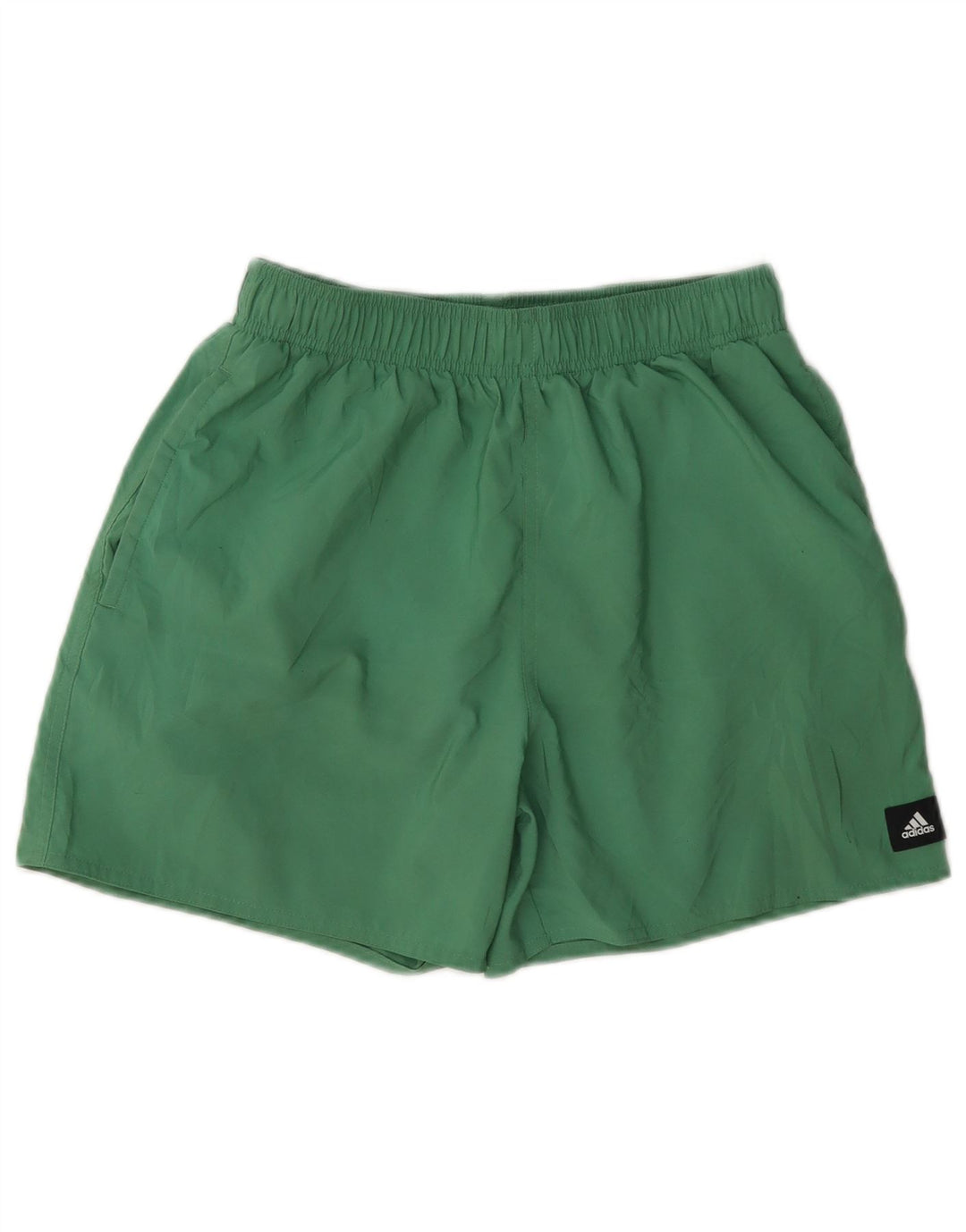 Adidas Mens Sport Shorts Small Green Polyester