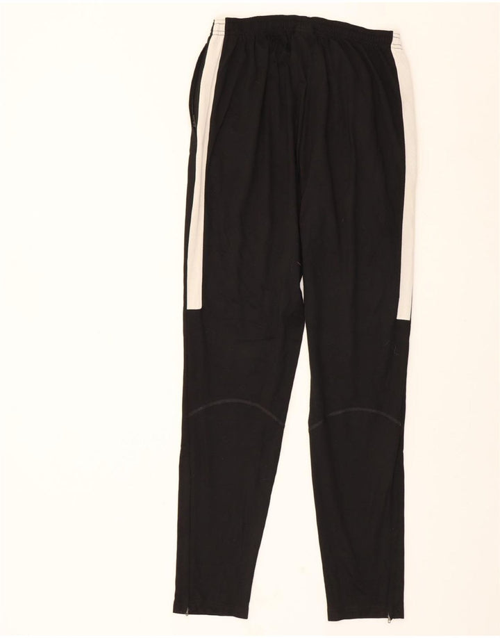 NIKE Womens Dri Fit Tracksuit Trousers UK 12 Medium  Black Colourblock Vintage Nike and Second-Hand Nike from Messina Hembry 
