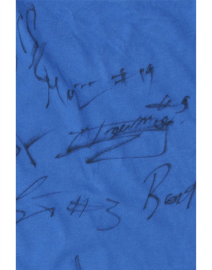 Nike Mens T-Shirt Top Large Blue Cotton