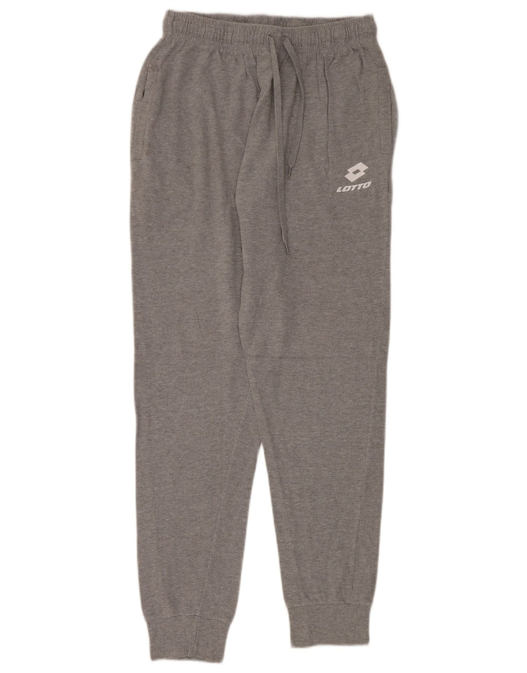 Lotto Mens Tracksuit Trousers Joggers Large Grey Cotton