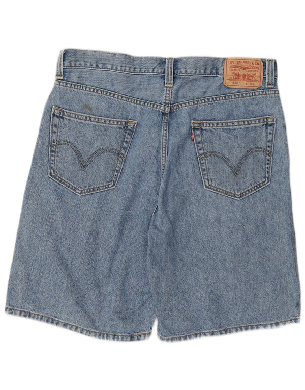 Levi's Mens 550 Relaxed Fit Denim Shorts W36 Large Blue Cotton