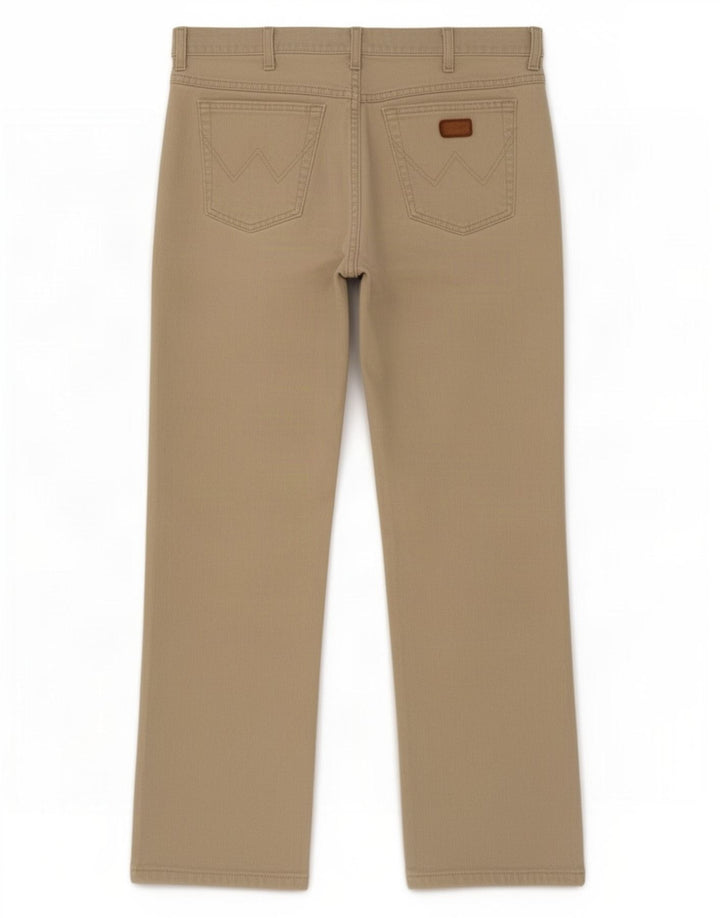 Wrangler Mens Straight Jeans W36 L29 Beige