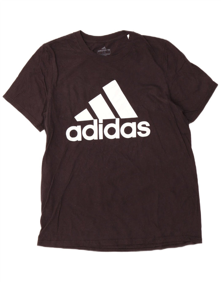 Adidas Mens Graphic T-Shirt Top Large Black