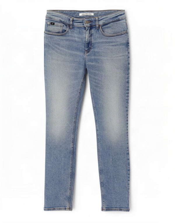Calvin Klein Boys Slim Jeans 13-14 Years W30 L30 Blue