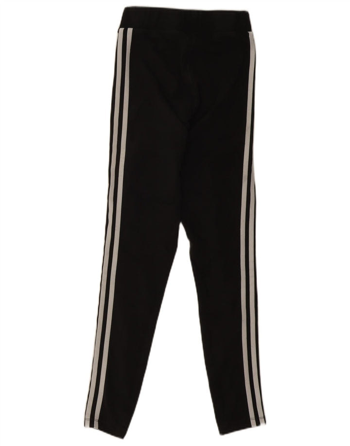 Adidas Womens Leggings UK 8 Small Black Cotton