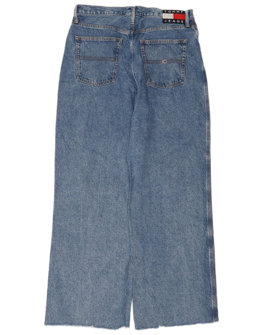 Tommy Hilfiger Womens Wide Leg Jeans W32 L32 Blue