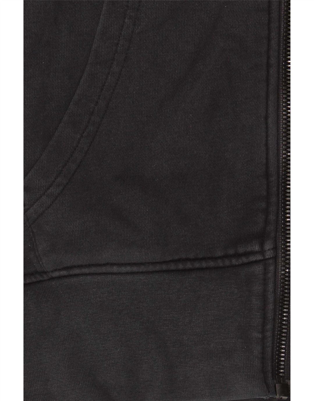 Diadora Mens Zip Hoodie Sweater Small Black