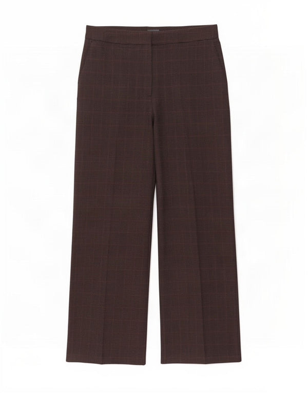 Marks & Spencer Womens Casual Trousers UK 16 Large W36 L31 Brown