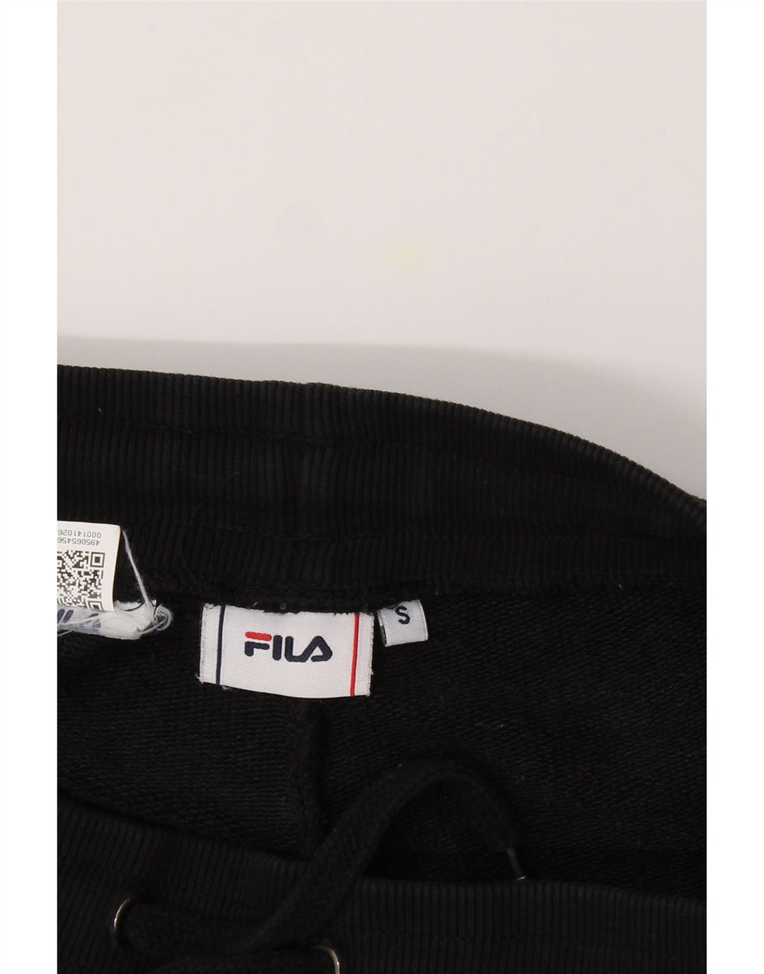 FILA Mens Graphic Tracksuit Trousers Joggers Small Black Colourblock Vintage Fila and Second-Hand Fila from Messina Hembry 