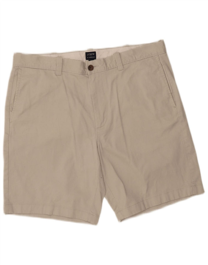 J. Crew Mens Chino Shorts W36 Large Grey