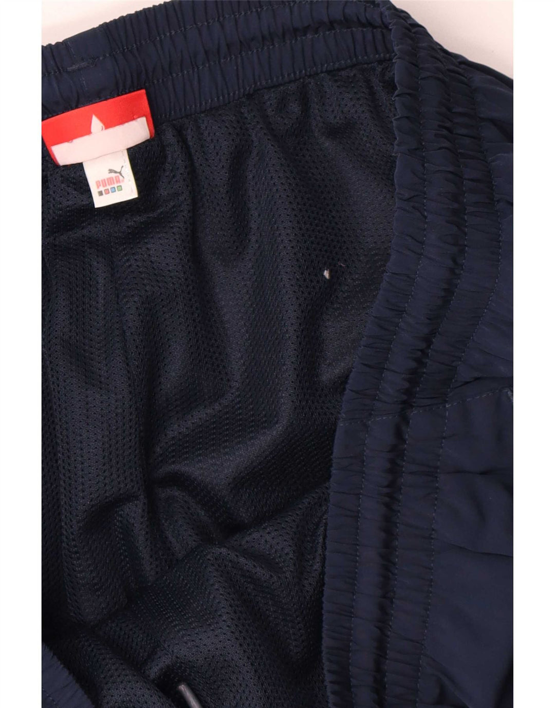 Puma Mens Tracksuit Trousers Large Navy Blue Polyester