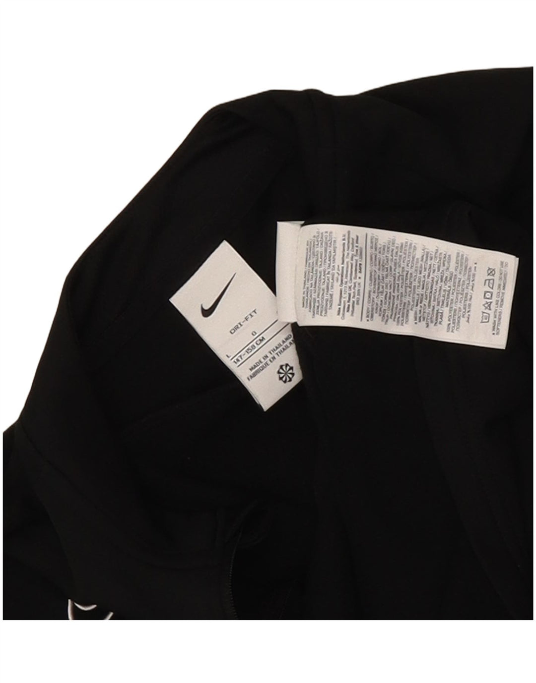 Nike Boys Dri Fit Pullover Tracksuit Top 12-13 Years Large Black