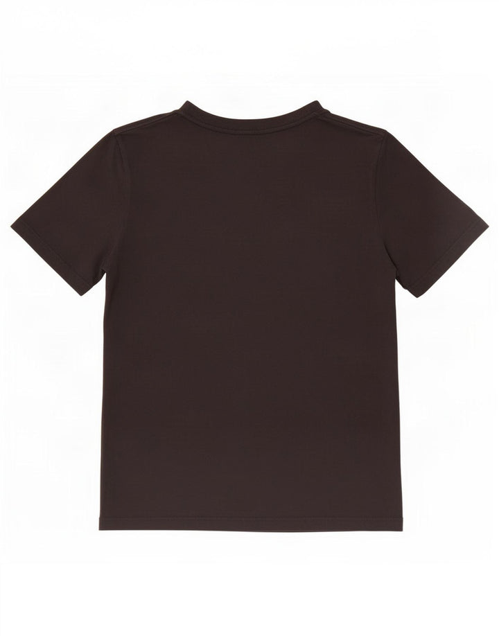 Puma Mens Graphic T-Shirt Top Medium Black Cotton