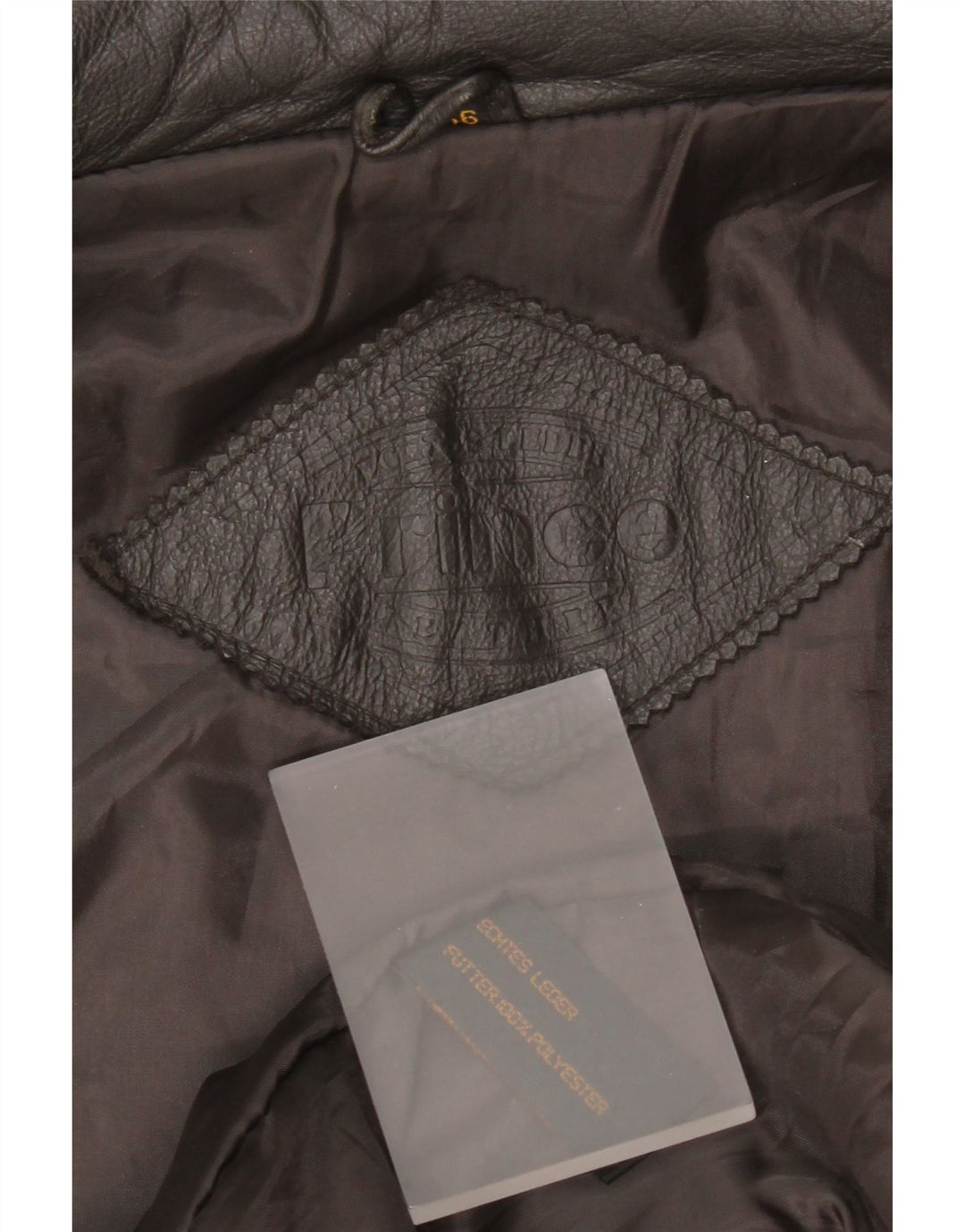 Prince Mens Leather Gilet EU 56 3XL Black Leather