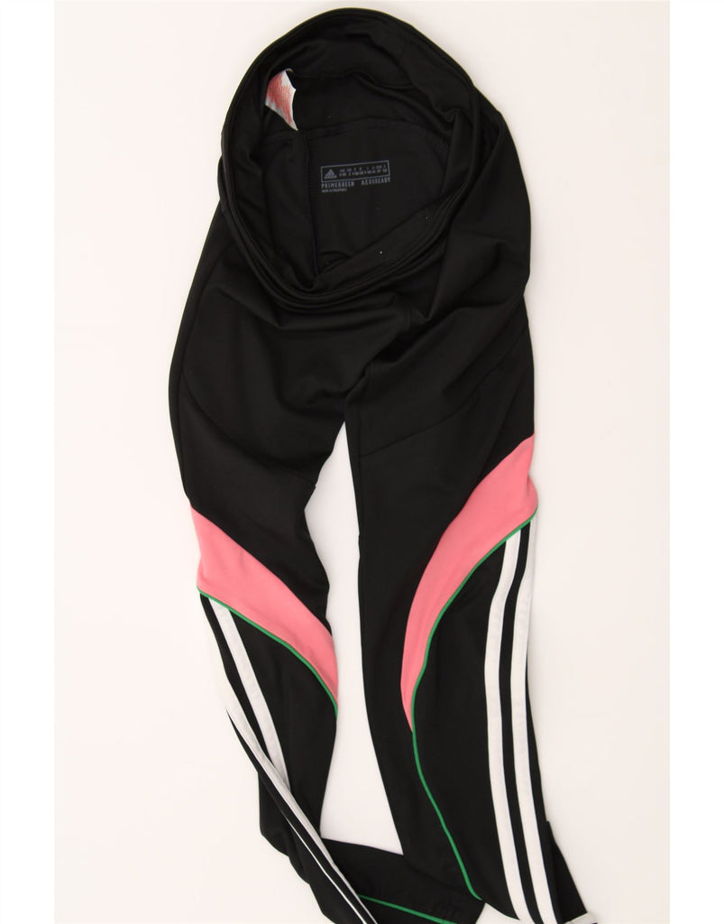 ADIDAS Girls Aeroready Leggings 9-10 Years  Black Colourblock Polyester Vintage Adidas and Second-Hand Adidas from Messina Hembry 