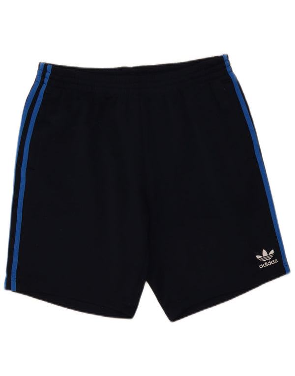 Adidas Mens Sport Shorts Large  Navy Blue Polyester