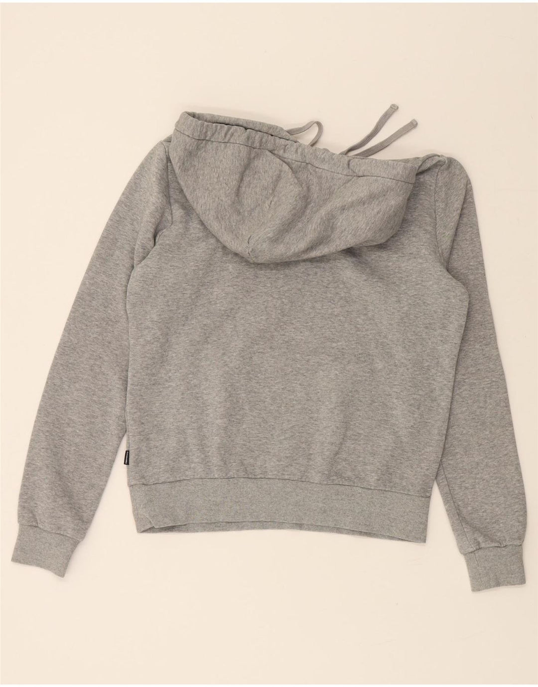 CONVERSE Womens Hoodie Jumper UK 10 Small Grey Cotton Vintage Converse and Second-Hand Converse from Messina Hembry 