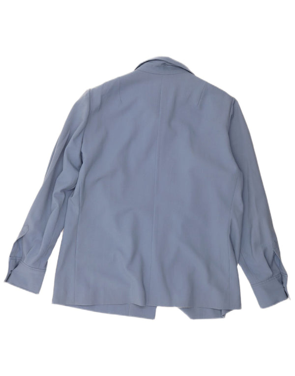 VINTAGE Womens Shirt UK 18 XL Blue