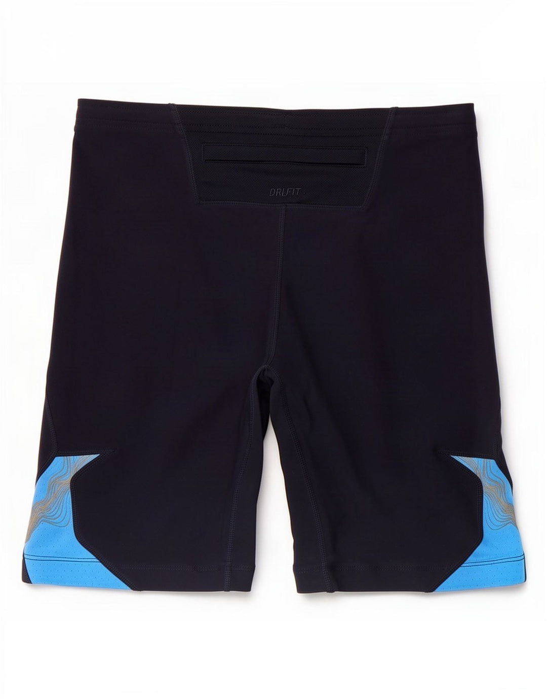 Nike Mens Dri Fit Sport Shorts Medium Navy Blue Colourblock Polyester