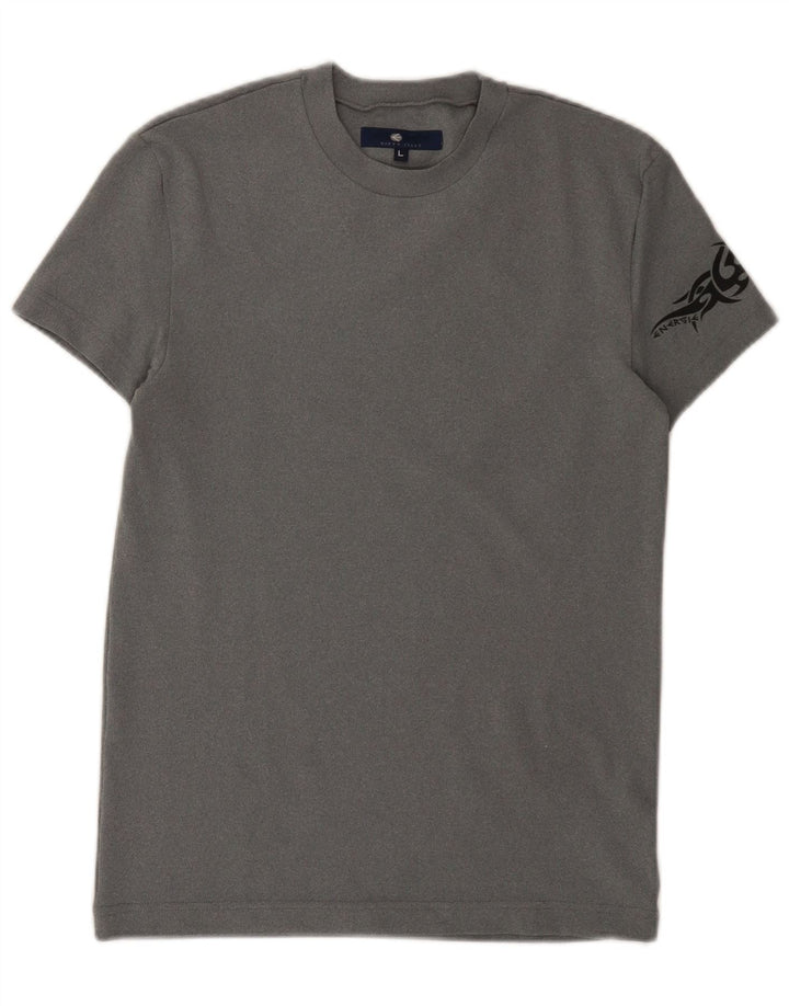 Energie Boys Graphic T-Shirt Top 13-14 Years Large Grey Polyamide