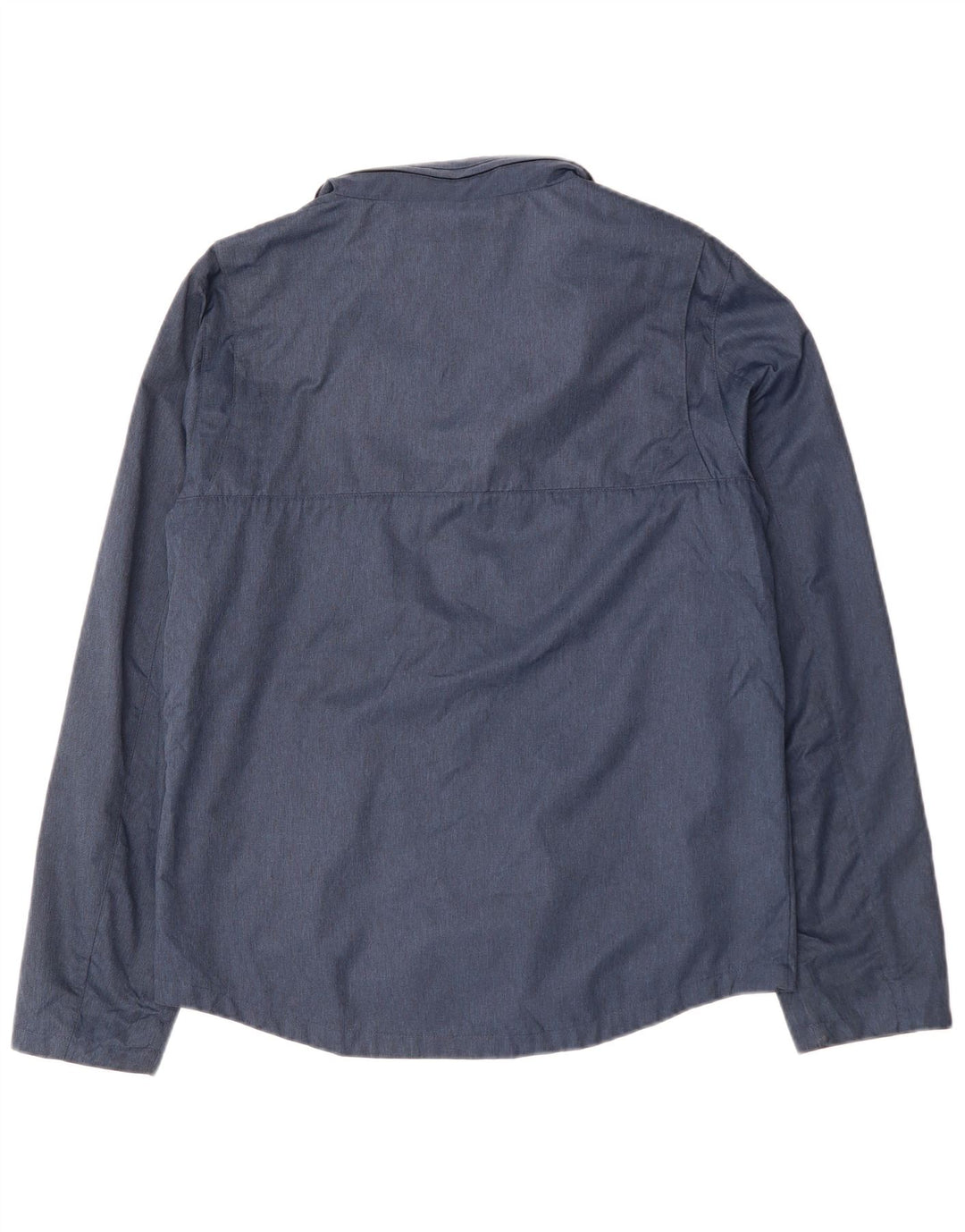 JACK WILLS Mens Hooded Windbreaker Jacket UK 40 Large Navy Blue Polyamide