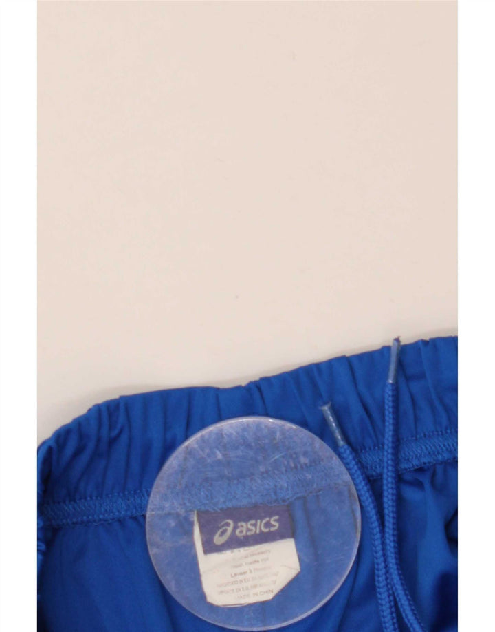 Asics Mens Sport Shorts Large Blue Polyester