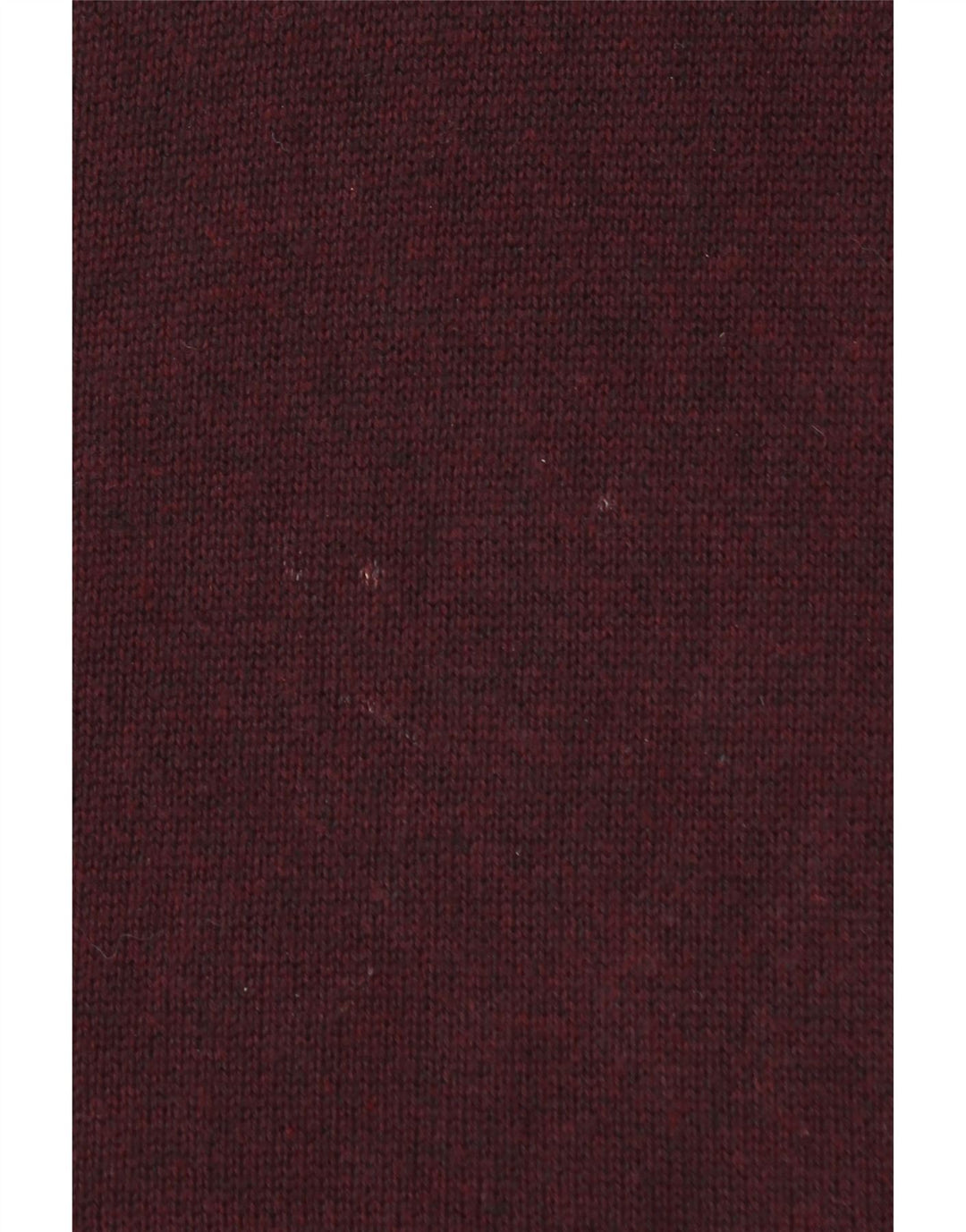 FAT FACE Mens Zip Neck Jumper Sweater Large Burgundy Cotton